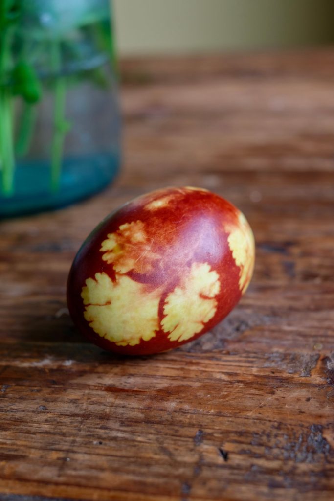 Natural Dye Easter Eggs