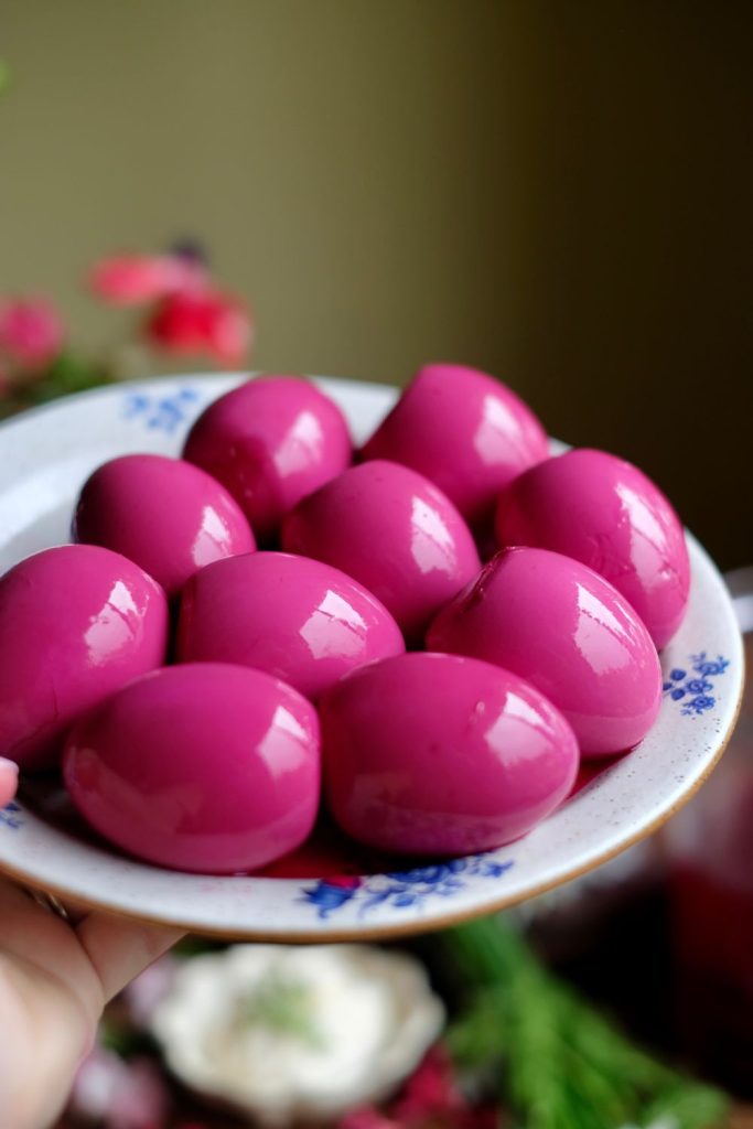 Beet Pickled Deviled Eggs Ingredients