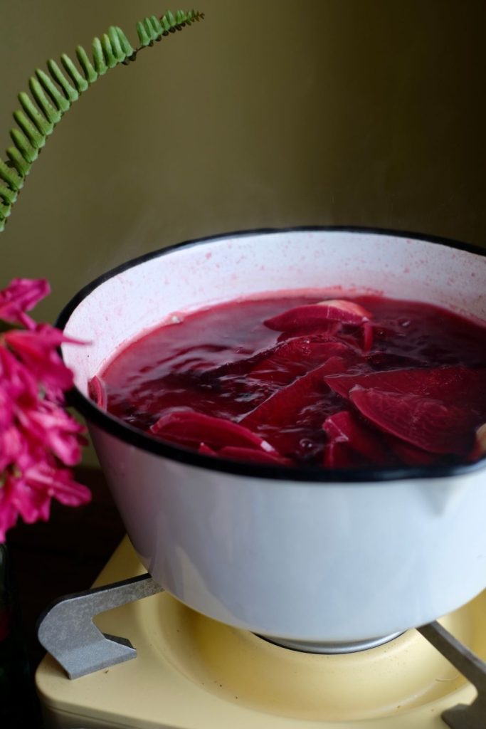 Brine for beet pickled eggs