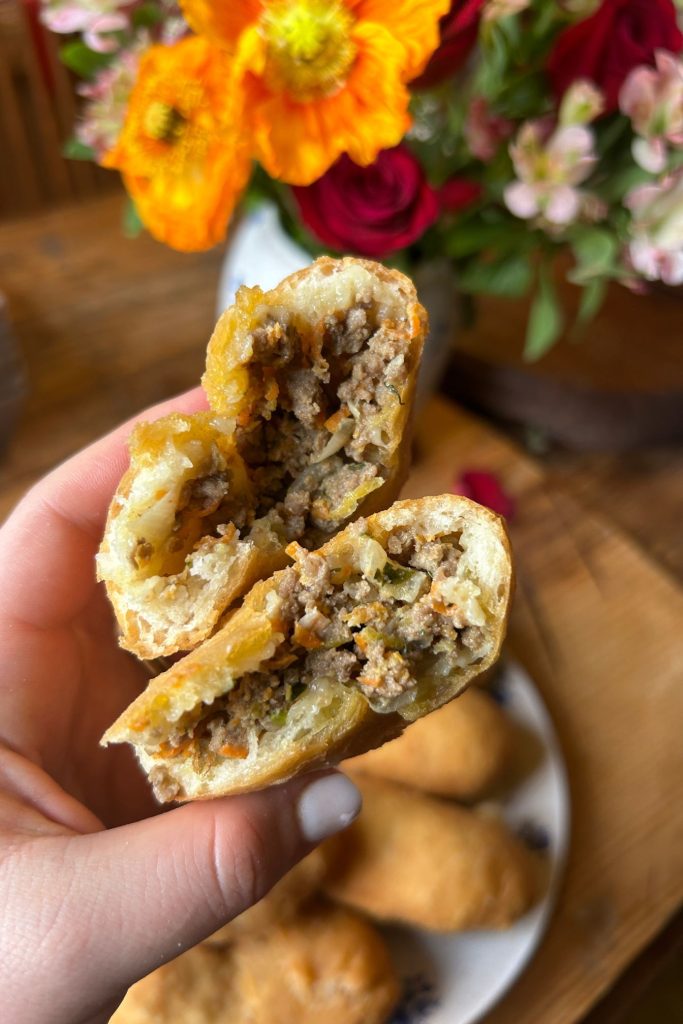 Fried Beef Piroshki