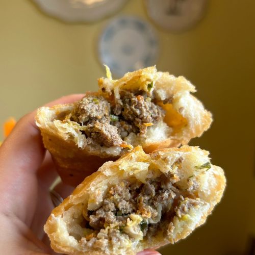 Fried Beef Piroshki