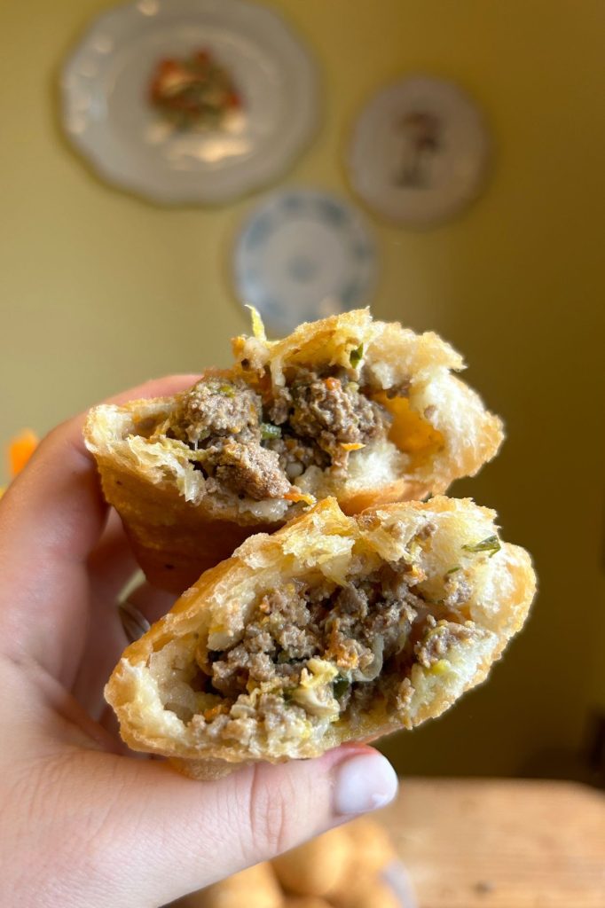 Fried Beef Piroshki